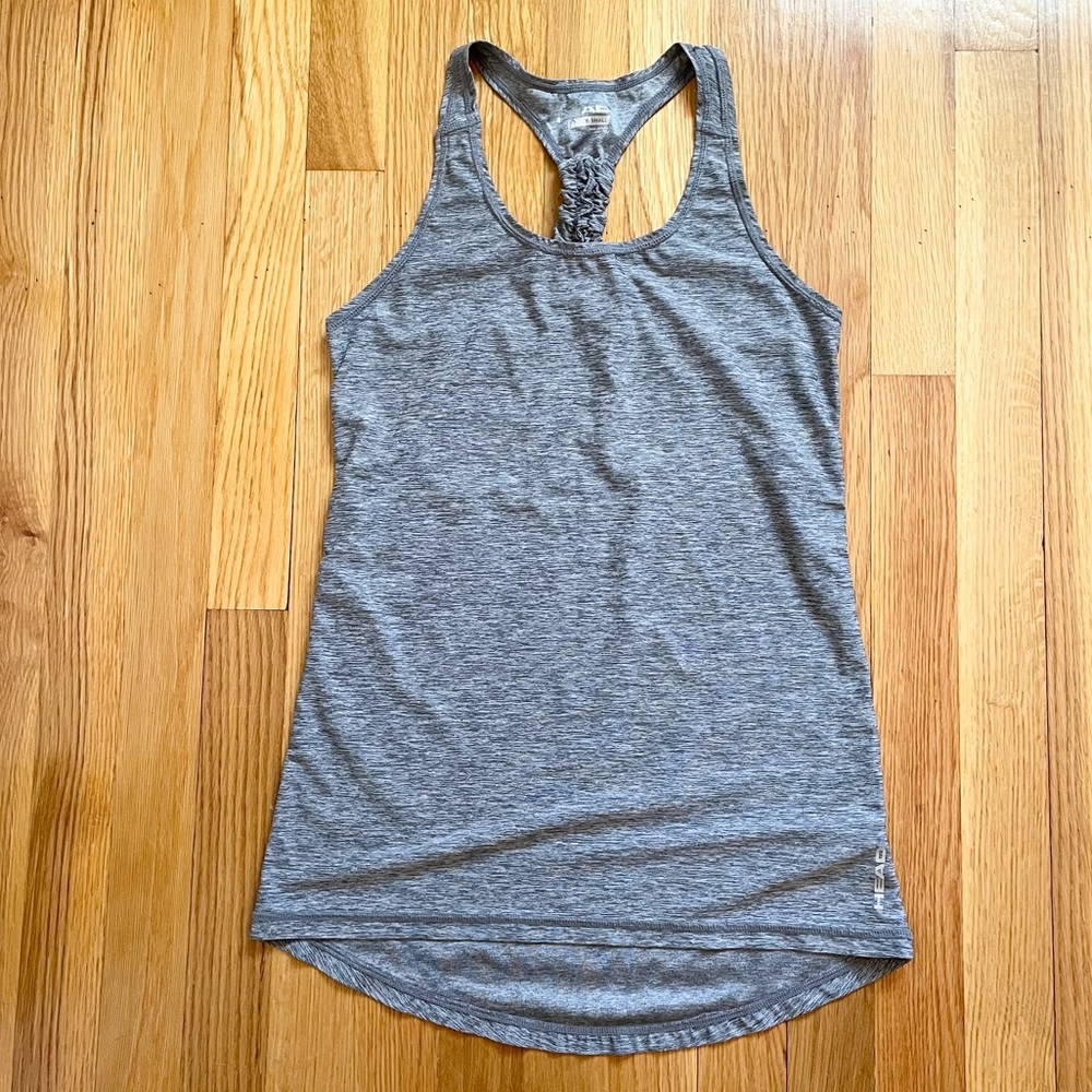 Head Grey Racerback Hi-Lo Tank Top - Picture 8 of 11